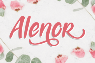 Alenor: A Sweet Script Font for Branding