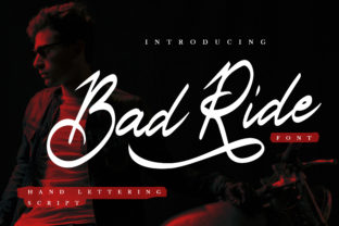 Bad Ride: A Handwritten Font for Bold Branding