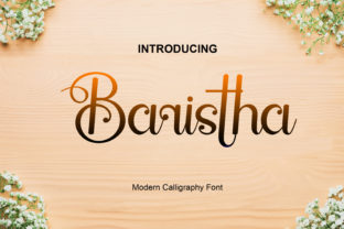 Baristha: A Modern Calligraphy Font for Authentic Brands