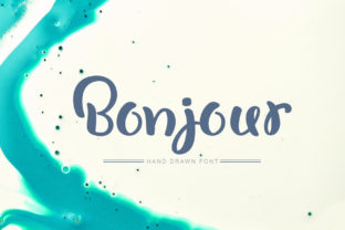 Bonjour: A French Script Font for Web Design