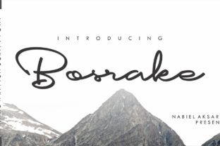 Bosrake Font: Elevate Your Campaign Visuals