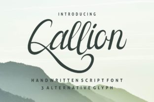 Callion: A Handwritten Typeface for Editorial Grace