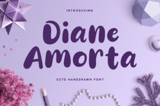 Diane Amorta: The Perfect Script Font for Crafters
