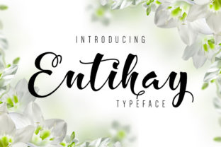 Entihay: A Sweet Script Font for Crafters