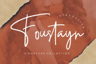 Foustayn: A Script Font for Modern Web Design