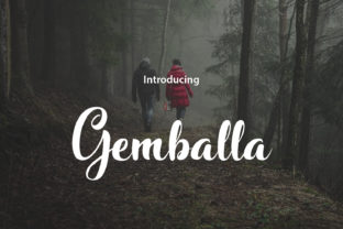 Gemballa: A Modern Script Font for Branding