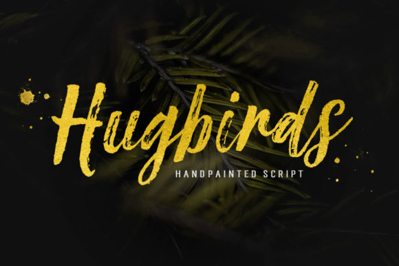 Hugbirds: A Handwritten Font for Editorial Warmth