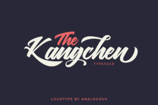 Kangchen: The Retro Script Font for Bold Branding