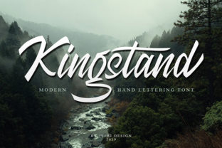 Kingstand: A Modern Script Font for Polished Branding