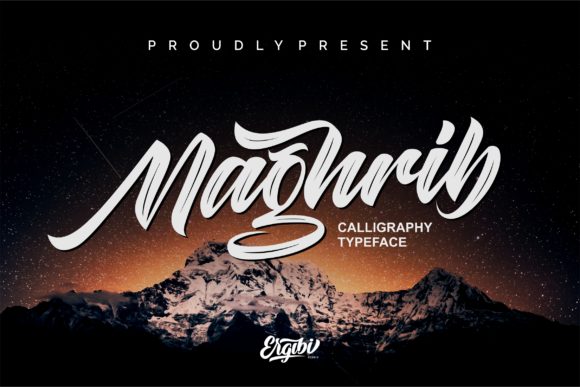 Maghrib: The Script Font That Elevates Campaign Visuals