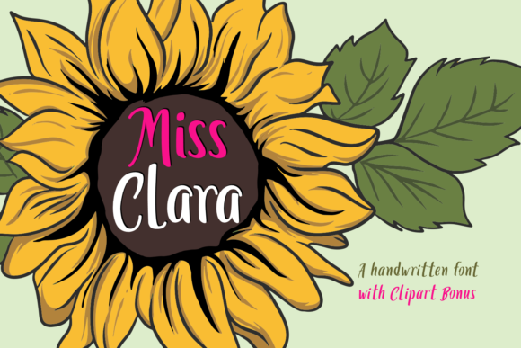 Miss Clara: A Soft Handwritten Font for Branding