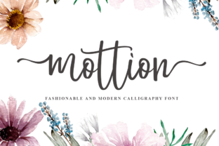Mottion Font: Elevate Your Brand with Handwritten Style