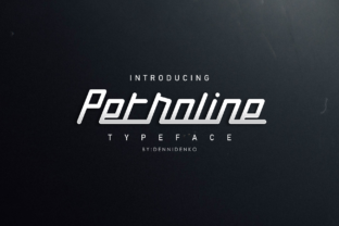 Petroline: A Modern Script Font for Editorial Design