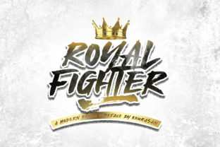 Royal Fighter Font: Vintage Charm for Makers