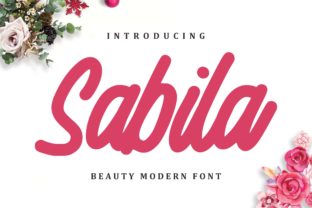 Sabila: A Modern Script Font for Brand Identity