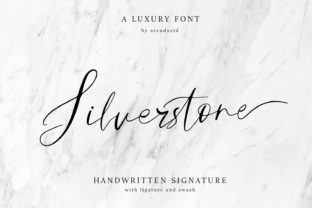 Silverstone: A Handwritten Font for Modern Web Design