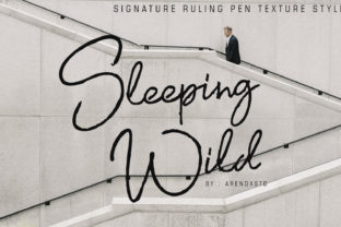 Sleeping Wild: A Handwritten Font for Authentic Branding