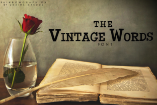 The Vintage Words Font for Small Business Branding