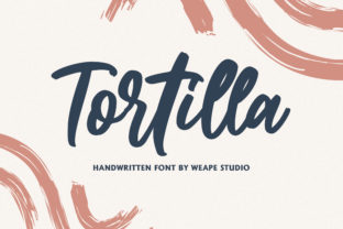 Tortilla Font: A Handwritten Script for Authentic Branding