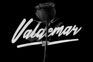 Valdemar: A Bold Script Font for Makers